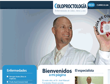 Tablet Screenshot of proctologiapuebla.com